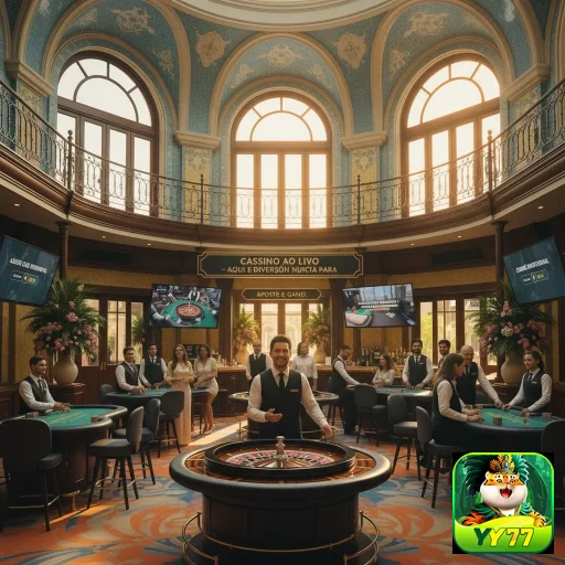 Ilustração de Explore os jogos VIP do yy77 com suporte ágil