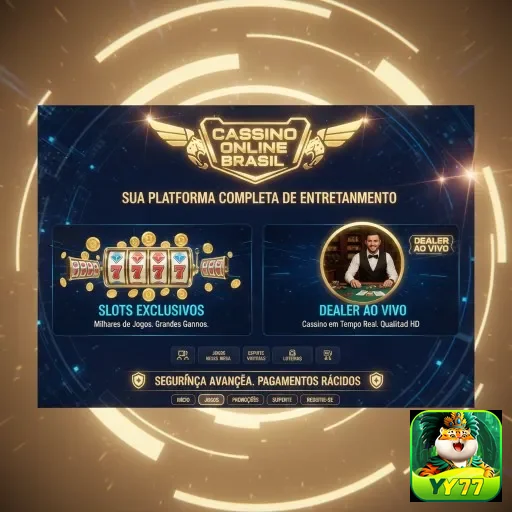 Ilustração de Jogos de Slot: Diversão ao Seu Alcance